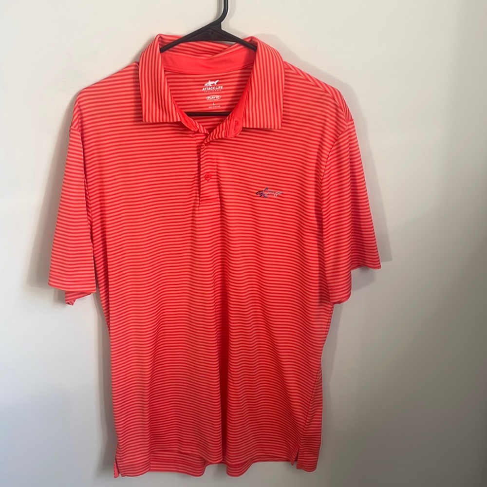 Attack Life Orange Polo